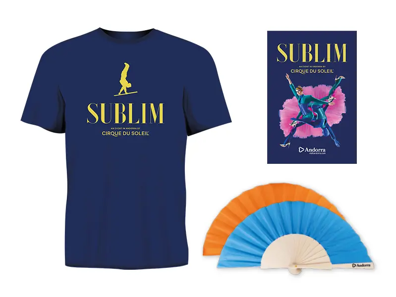 Productes exclusius de marxandatge de SUBLIM by Cirque du Soleil